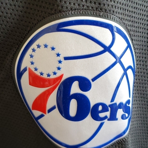 Nike 76ers dri fit  Full Zip up warm up jacket - Picture 8 of 10